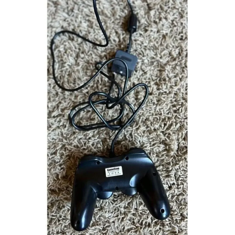 Lot Of‎ 4 Wired Game PS2 Controllers 3 GameStop &1 Unbranded. Tested & Work